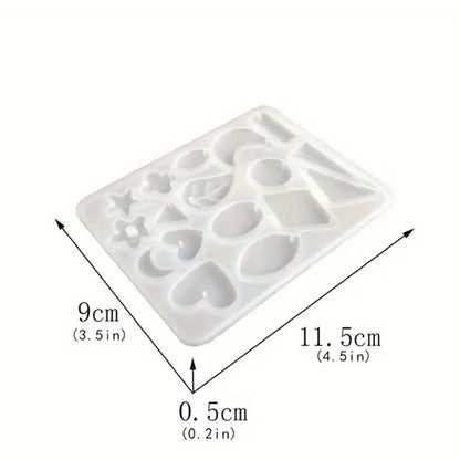 MOLDE DE SILICONA PARA RESINA BISUTERIA