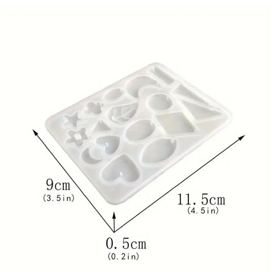 MOLDE DE SILICONA PARA RESINA BISUTERIA