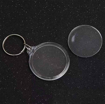 LLAVERO REDONDO EN ACRILICO PARA FOTOS