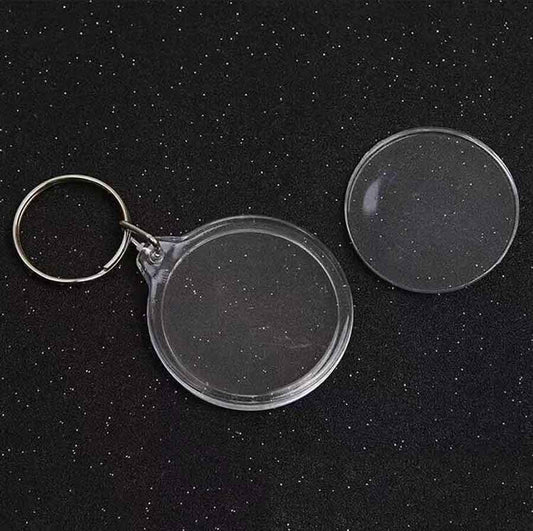 LLAVERO REDONDO EN ACRILICO PARA FOTOS