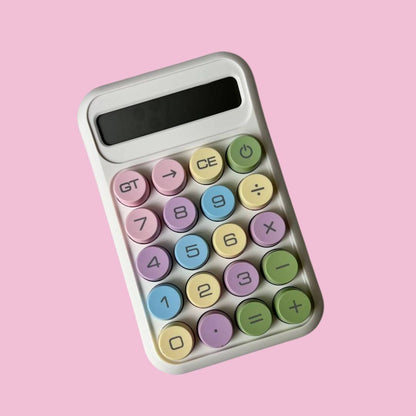 CALCULADORA BLANCA DE 10 DIGITOS