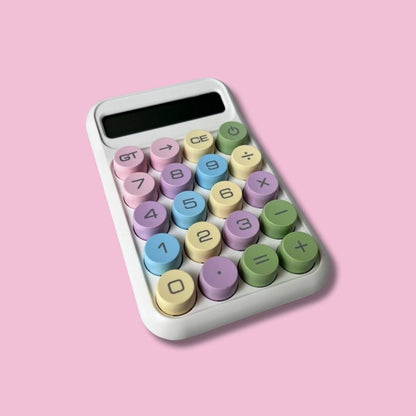 CALCULADORA BLANCA DE 10 DIGITOS