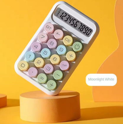 CALCULADORA BLANCA DE 10 DIGITOS