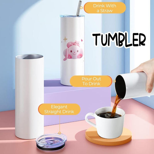 VASO TUMBLER DE SUBLIMACIÓN 20 ONZAS