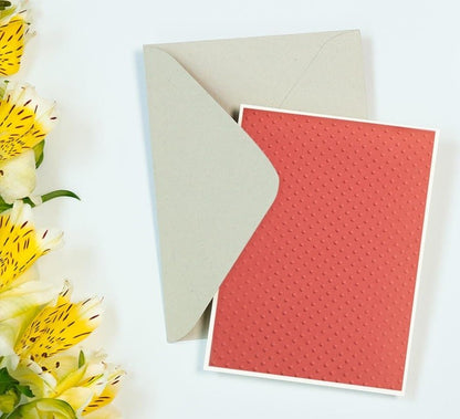 FOLDER DE EMBOSSING PUNTOS 10,5cm x 14,5cm