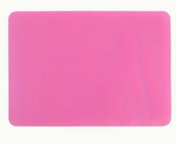 TAPETE DE SILICONA ROSA NEON (40 X 30 CM)