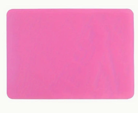 TAPETE DE SILICONA ROSA NEON (40 X 30 CM)