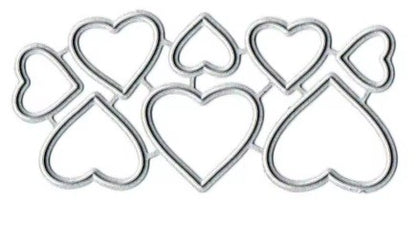 TROQUEL PEQUEÑOS CORAZONES (8 PCS)