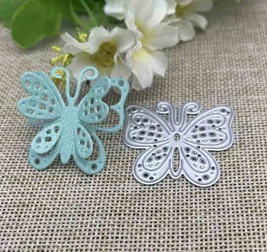 TROQUEL MARIPOSA DOBLE ALA (1 PC)