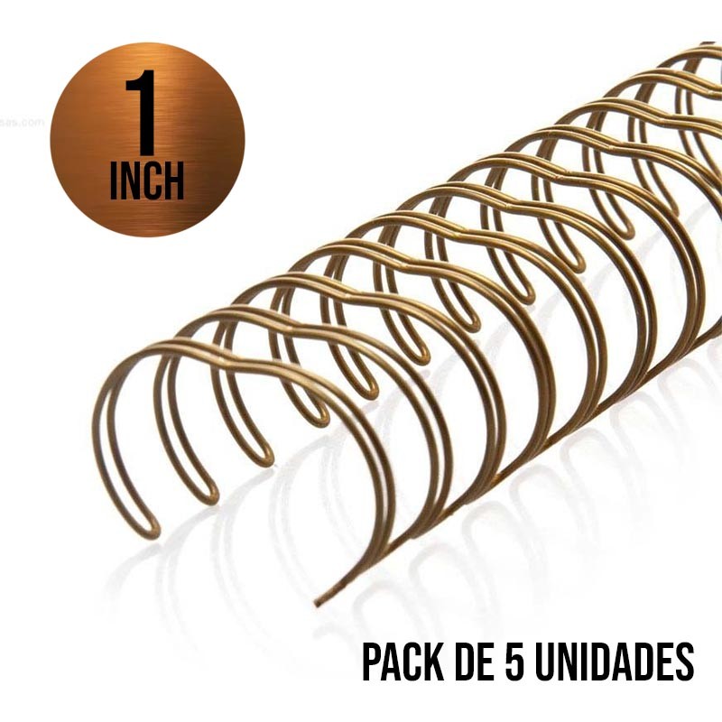 ANILLO METALICO BRONCE PARA ARGOLLAR 1 INCH (5 PCS)