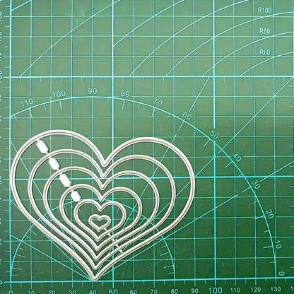 SET TROQUELES CORAZON (6 PCS)