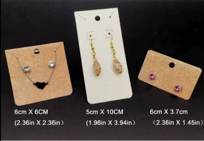 SET TROQUELES TARJETAS EXHIBICION JOYERIA (3 PCS)