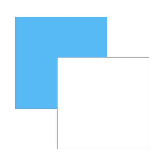 VINILO ADHESIVO AZUL CIELO Y BLANCO 30.5 X 30.5 CM (2 PCS)