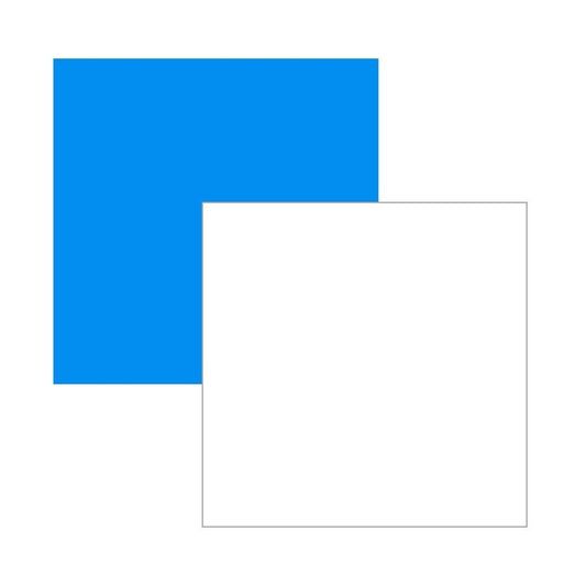 VINILO ADHESIVO AZUL Y BLANCO 30.5 X 30.5 CM (2 PCS)