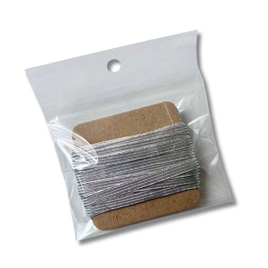 ELASTICO PLANO PLATA 7mm (5 METROS)