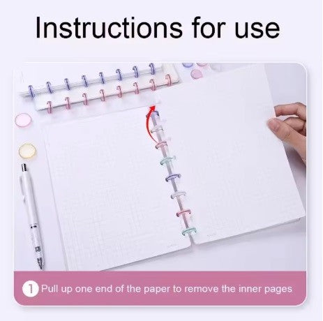 DISCOS PARA ENCUADERNAR AZUL 2cm x 12 pcs