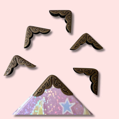 ESQUINAS METALICAS BRONCE 1,8 (6 PCS)