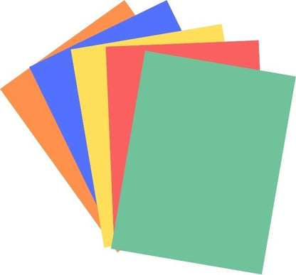 CARTULINA ESCOLAR GRAFITOS TAMAÑO 1/8 ( 8 HOJAS)