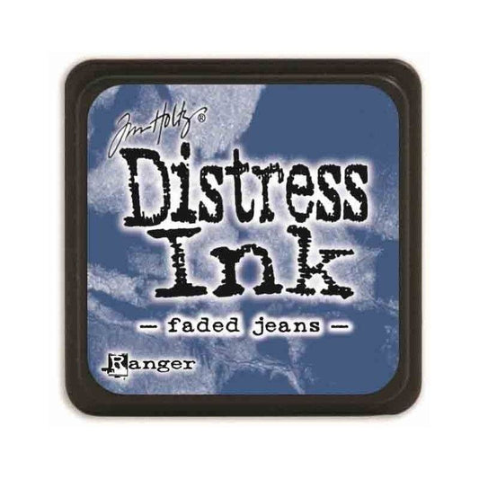 Tinta Mini Distress Ink Faded Jeans