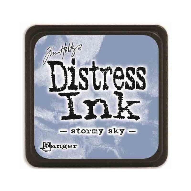 Tinta Mini Distress Ink Stormy Sky