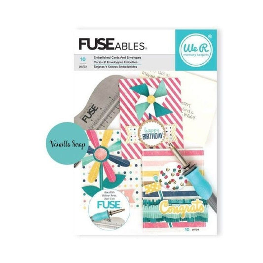 KIT TARJETAS Y SOBRES FUSEABLES EVERYDAY (10 PCS)