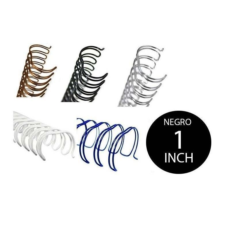 ANILLO METALICO NEGRO PARA ARGOLLAR 1 INCH 5PCS