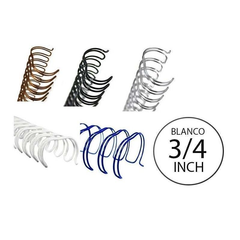 ANILLO METALICO BLANCO PARA ARGOLLAR 3/4 5 PCS