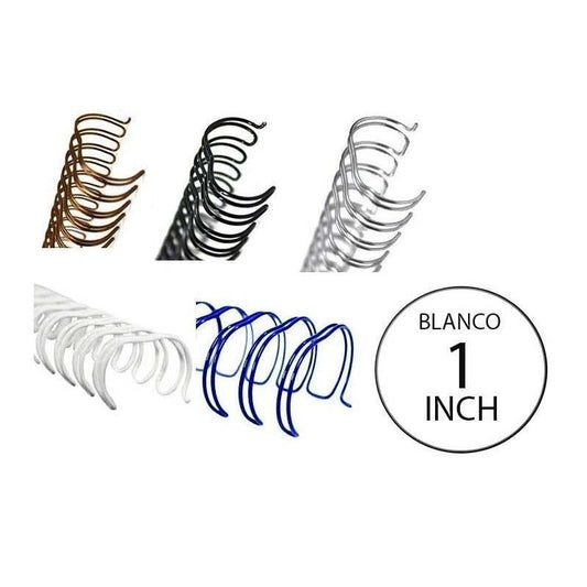 ANILLO METALICO BLANCO PARA ARGOLLAR 1 INCH 5PCS