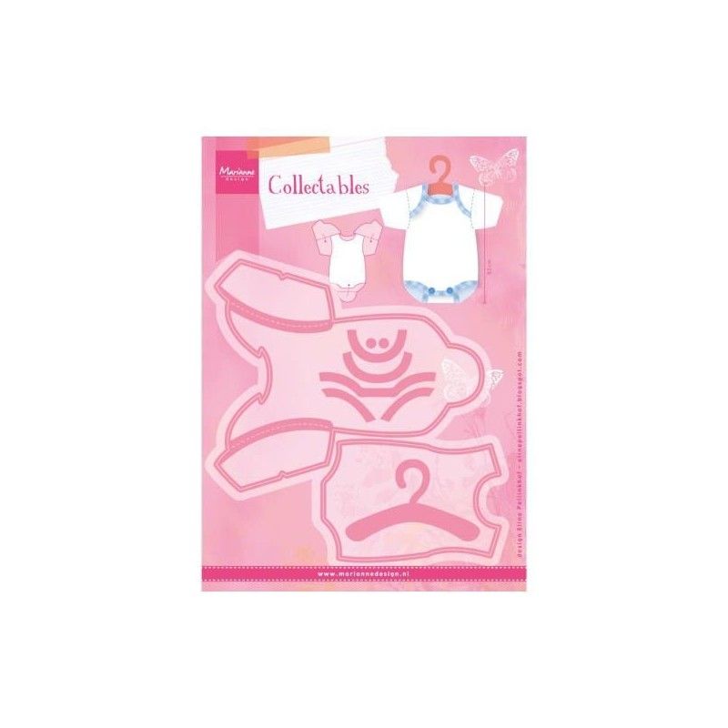 TROQUEL VESTIDO DE BEBE COLLECTABLES (9 PCS)