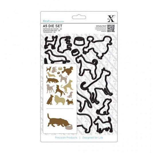 TROQUEL DE PERROS A5 (15 PCS)