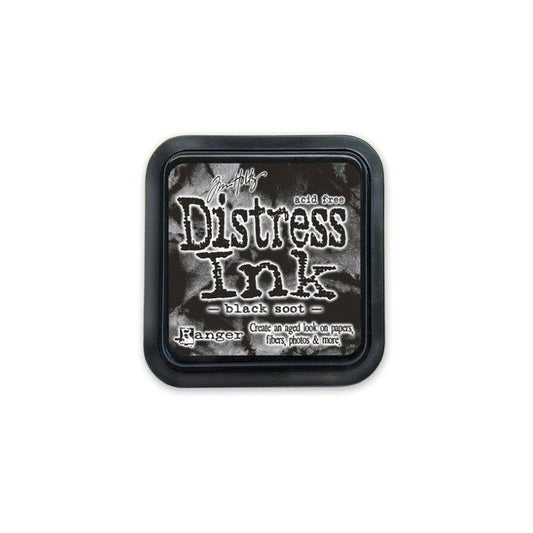 Tinta Distress Ink Black Soot