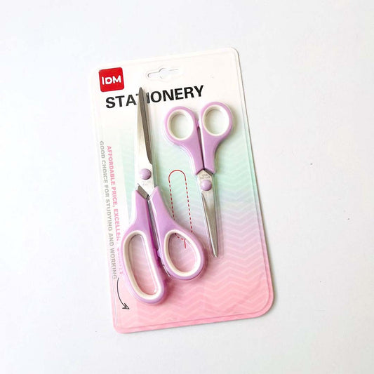 SET DE TIJERAS MULTIUSOS LILA (2 PCS)