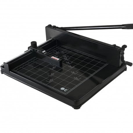 GUILLOTINA SEMI INDUSTRIAL PARA PAPEL A3 NEGRA (45 cm x 45 cm)