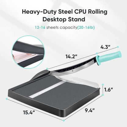 GUILLOTINA GRANDE NEGRA DE 30 x 30cm