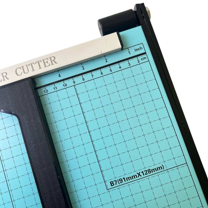 GUILLOTINA PARA PAPEL A4 AZUL (29cm x 25cm)