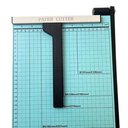 GUILLOTINA PARA PAPEL A4 AZUL (29cm x 25cm)