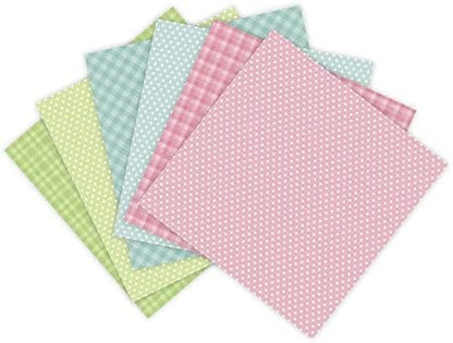 SET DE PAPELES SPRING COLOR DE 30.5 X 30.5 CM (24 HOJAS)