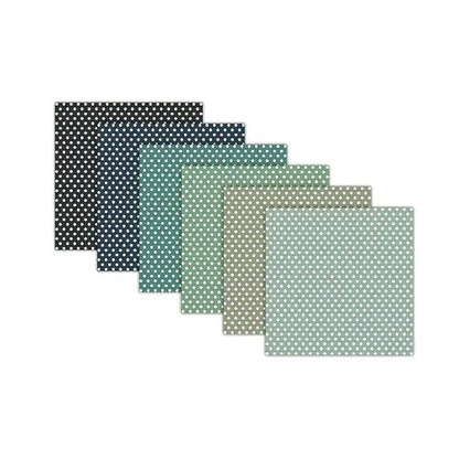 SET DE PAPELES THE BASICS DE 30.5 X 30.5 CM (24 HOJAS)