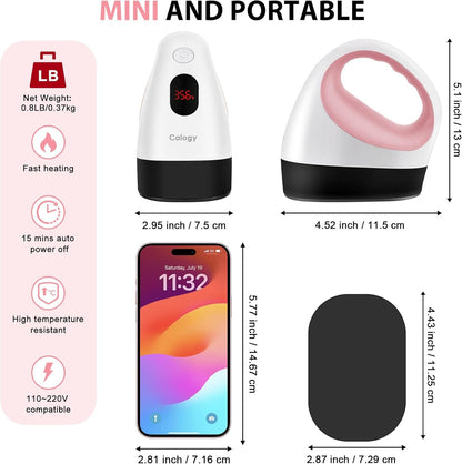 MINI TERMOFIJADORA PARA VINIL TEXTIL BLANCA