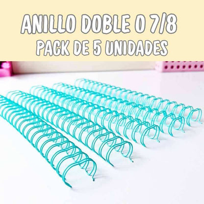 ANILLO METALICO MENTA PARA ARGOLLAR 7/8 (22MM) 5PCS