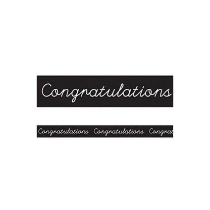 LISTON ADHESIVO CONGRATULATIONS