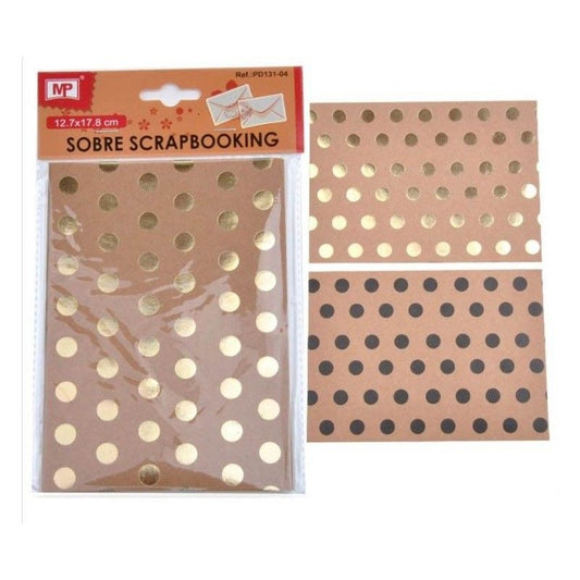 SOBRES MP PEPAS KRAFT FOIL (4 PCS)