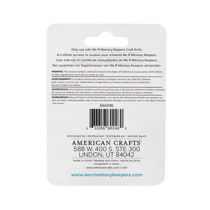 REEMPLAZO CUTER PARA MANUALIDADES (5 PCS)