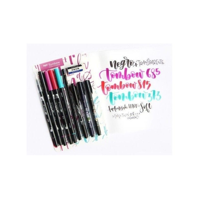 KIT DE LETTERING AVANZADO TOMBOW