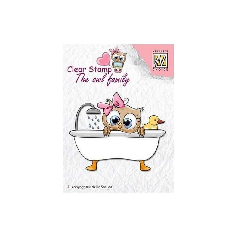 SELLO BUHO EN BAÑERA