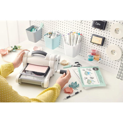 BIG SHOT DE SIZZIX WHITE & GRAY