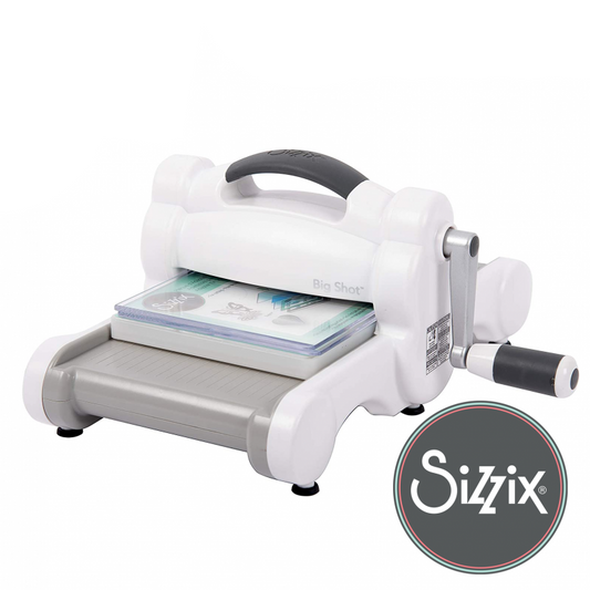 BIG SHOT DE SIZZIX WHITE & GRAY