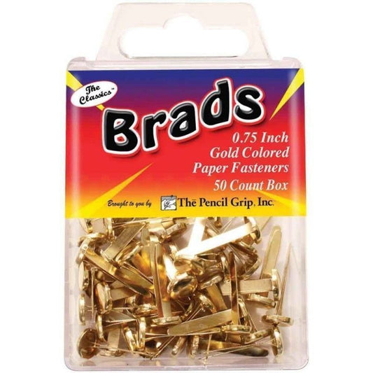 BRADS DORADOS 1.9cm (50 PCS)