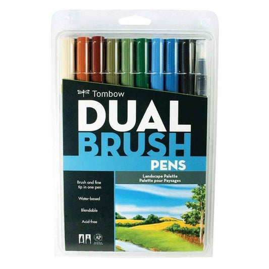 TOMBOW DUAL BRUSH PAISAJES (10 PCS)