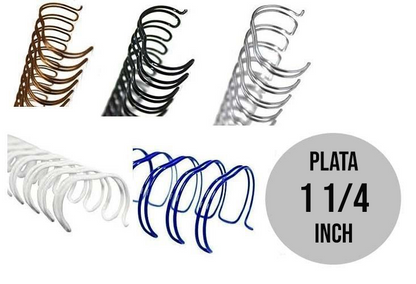 ANILLO METALICO PLATA PARA ARGOLLAR 1¼ INCH 3 PCS